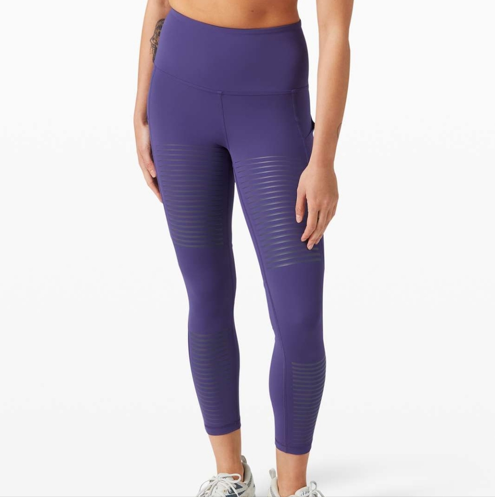 Lululemon Rogue Renegade Super High Rise Tight 25" Midnight Orchid